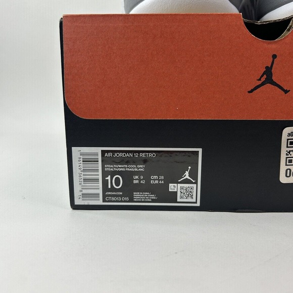 Nike Shoes Air Jordan 12 Retro “Stealth” 2024